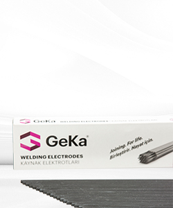 Покрытый электрод для наплавки слоев с износостойкими свойствами ELHARD 350